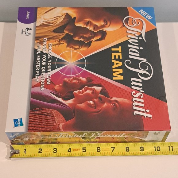 Trivial Pursuit Team Board Game New In Sealed Box 2009 Hasbro - Picture 15 of 16